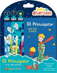 SELLOS Y DIVERSION-EL PRINCIPITO LIBRO PARA COLOREAR