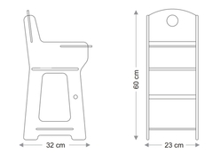 SILLITA PARA COMER DE JUGUETE - comprar online