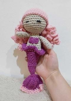 AMIGURUMI SIRENA CHICA