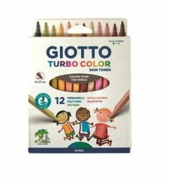 MARCADORES GIOTTO SKIN TONES X12