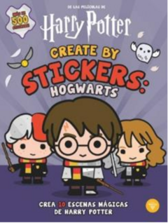 HARRY POTTER- CREA CON STICKERS HOGWARTS