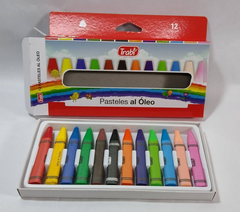 CRAYONES TRABI PASTELES AL ÓLEO X12 - comprar online