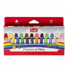 CRAYONES TRABI PASTELES AL ÓLEO X12