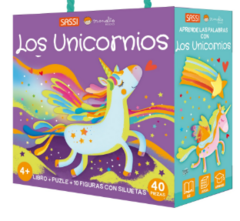 LOS UNICORNIOS LIBRO + PUZZLE SASSI