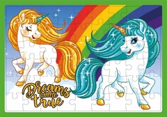 PUZZLE INKDROP 54 PIEZAS 50X35 CM UNICORNIOS