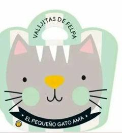 VALIJITAS DE FELPA EL PEQUEÑO GATO AMA - comprar online