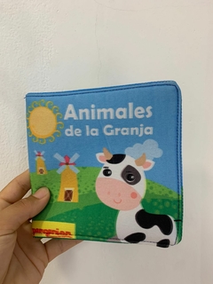 ANIMALES DE LA GRANJA - LIBRO DE TELA