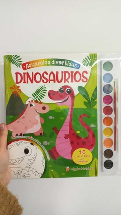 ACUARELAS DIVERTIDAS: DINOSAURIOS