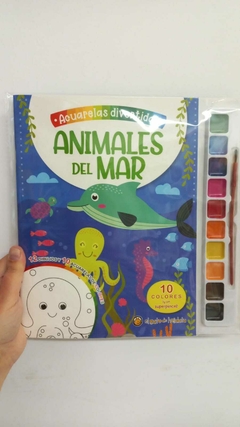 ACUARELAS DIVERTIDAS: ANIMALES DEL MAR