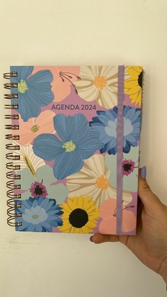 AGENDA 2024 FLORES LILA