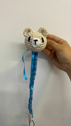 AMIGURUMI MARCA PÁGINAS OSO