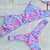 bikini estampada top y less