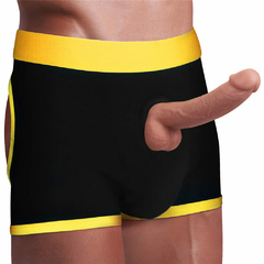 Cueca Boxer Strapon Shorts 