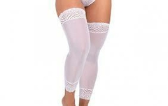 Meia Leg 7/8 Lisa Com Renda - comprar online