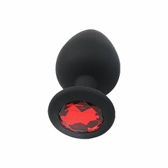 Plug Anal de Silicone - com Pedra G - comprar online