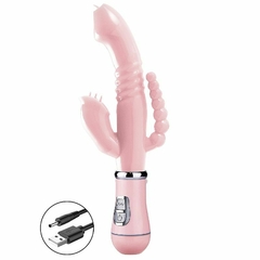 Vibrador de Ponto G e Clitóris - Recarregável - 3 em 1 - SI - comprar online