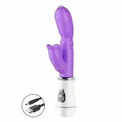 Vibrador de Ponto G e Clitóris - Recarregável - SI