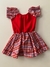 Vestido infantil Xadrez - comprar online