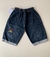 Bermuda jeans infantil tam. 8