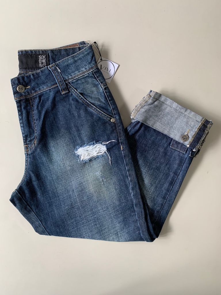 Calça Jeans Six One tam 36 - Brechó Vivi Vendendo