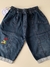 Bermuda jeans infantil tam. 8 na internet