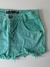 Mini Saia Jeans Verde tam. 34 - Brechó Vivi Vendendo