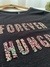 Camiseta preta Forever Hungry - comprar online