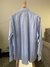 Camisa social azul listras Fabio Shirts Collection