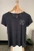 Camiseta cinza Volcom feminina