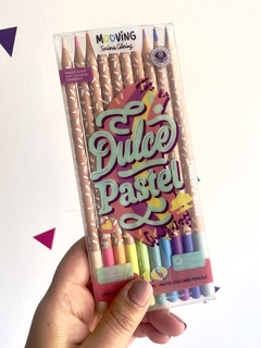 Dulce Pastel lápices pastel x 10 Mooving - comprar online