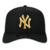 BONE NEW ERA 9FORTY A-Frame Snapback Aba Curva MLB New York Yankees