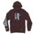 MOLETOM GRIZZLY DOWN THE MIDDLE HOODIE BROWN