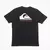 CAMISETA QUIKSILVER OMNI LOGO PRETO - Vitton Skate & Surf