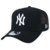 Bone 9FORTY A-Frame Trucker Snapback MLB New York Yankees Aba Curva Preto. - comprar online