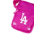 SHOULDER BAG MLB LOS ANGELES DODGERS PINK. na internet