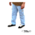 CALCA SAVE CARGO REGULAR JEANS CLARO (ELASTICO CORDAO) - comprar online