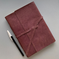 Caderno merlot grande - comprar online