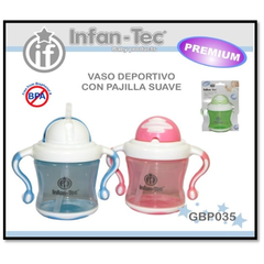 GBP-035 VASO PREMIUM C/SORBETE Y ASAS INFANTEC