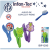 BIP-1295 CEPILLO Y PEINE ----- infantec