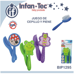 BIP-1295 CEPILLO Y PEINE ----- infantec