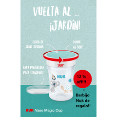 VASO MAGIC CUP UNISEX PROMO + BARBIJO DE REGALO N0751138C