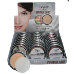 POLVO COMPACTO C/CISNE 9.5g TEJAR X 24u TE246