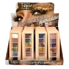 EYESHADOW 6COL -7.2G- TEJAR X 24 TE4199