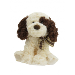 PELUCHE W46015B ---------------------------------- PERRO 8" BLANCO