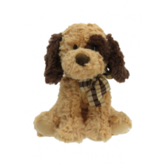 PELUCHE W46015M -------------------------------- PERRO 8" MARRON