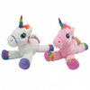 PELUCHE W80015BL UNICORNIO 15" C/LUZ Y SONIDO BLANCO