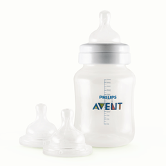 809/15 MAMADERA 260ML + 2 TETINAS (3M+ Y 6M+) ----- AVENT - comprar online