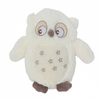 PELUCHE W96757 LECHUZA 10" C/LUZ Y MUSICA BLANCO