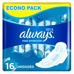 ALWAYS MAXI PROTECCION NORMAL SECA C/ALAS X 16