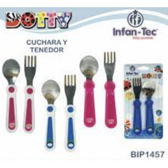 BIP-1457 CUCHARA Y TENEDOR --------------- INFANTEC